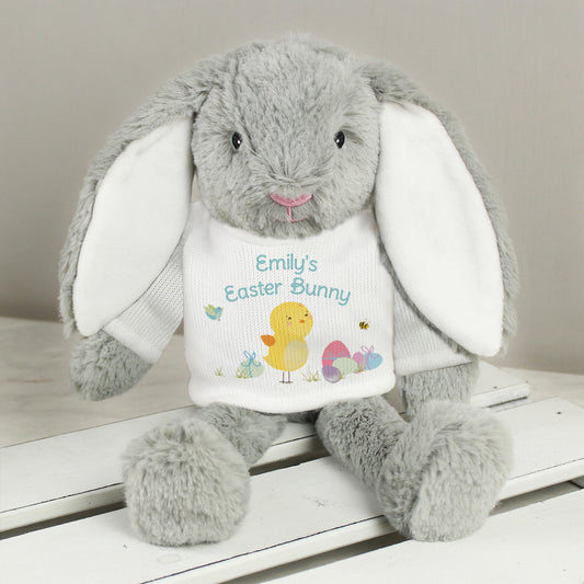 Personalised Easter Meadow Bunny Rabbit - Beautygiftsonline 