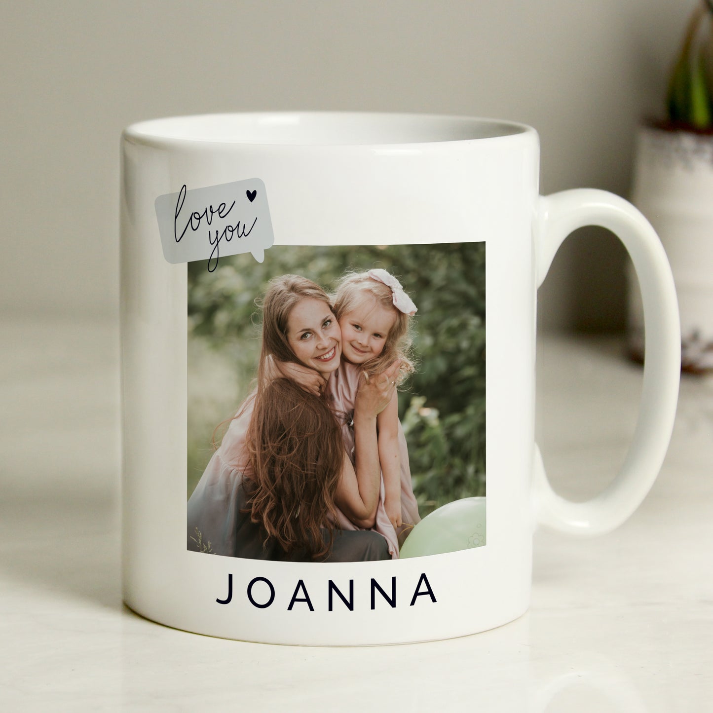 Personalised Love You Snapshot Photo Upload Mug - Beautygiftsonline 