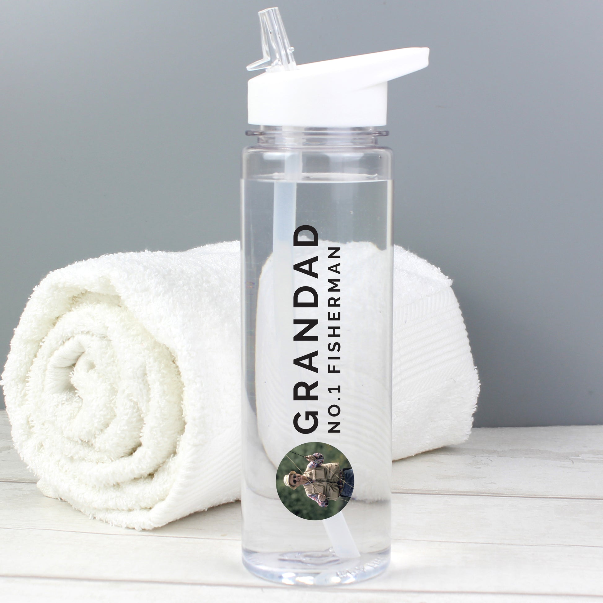 Personalised Photo Upload Water Bottle - Beautygiftsonline 