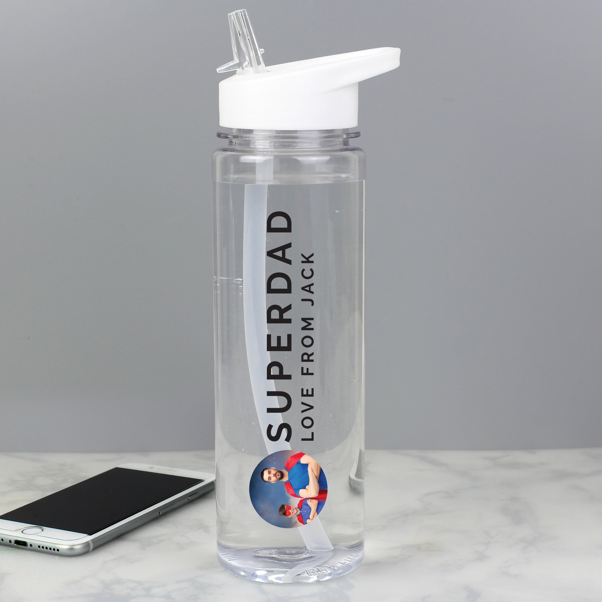 Personalised Photo Upload Water Bottle - Beautygiftsonline 