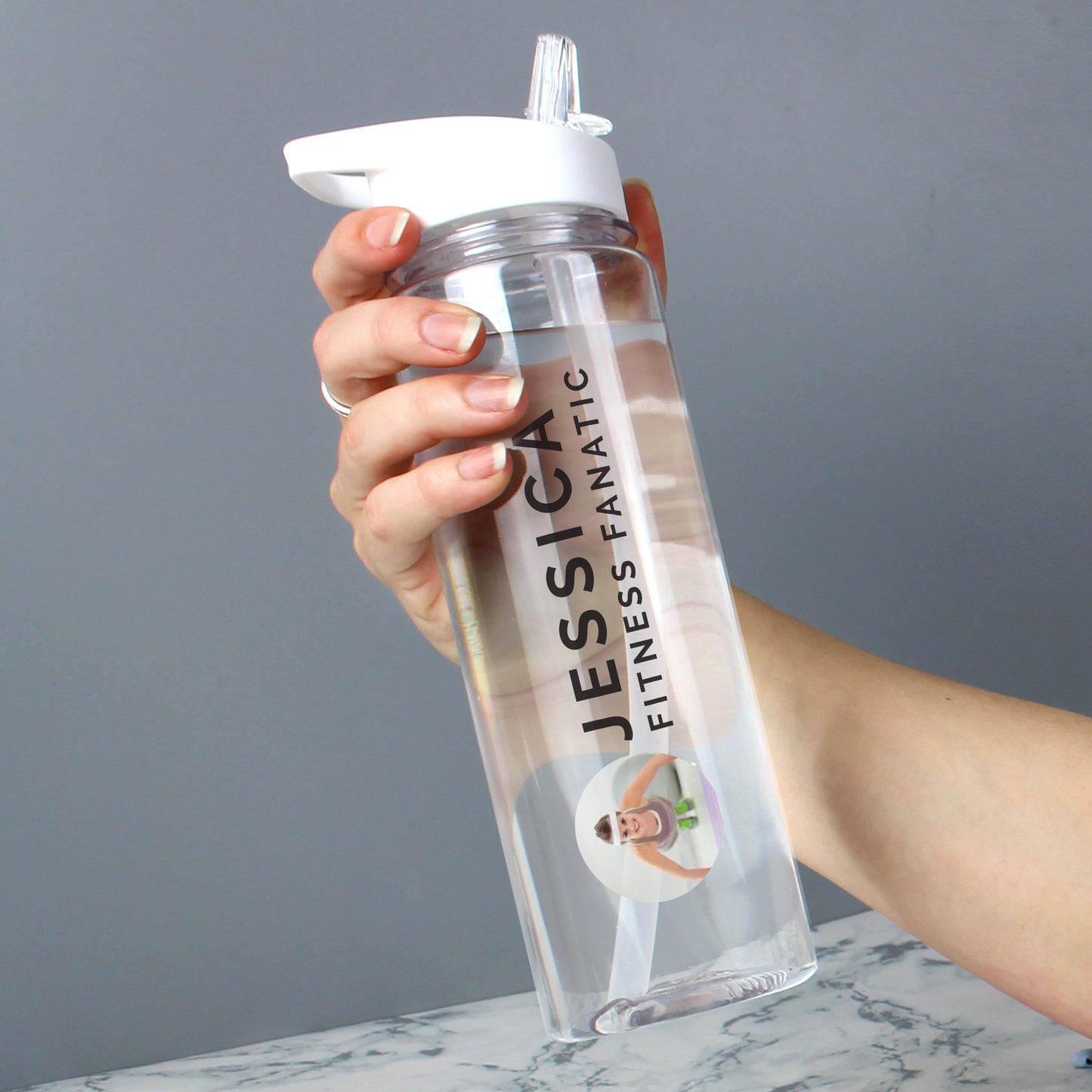 Personalised Photo Upload Water Bottle - Beautygiftsonline 