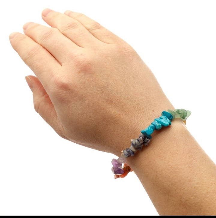 Chakra Gem stone bracelet - Beautygiftsonline 