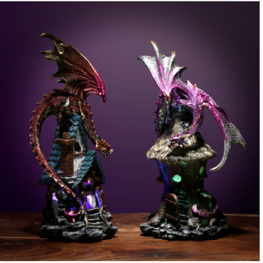 Collectable Dark Legends Dragon LED Woodland Spirit