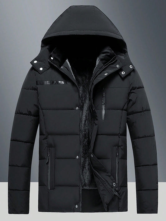 Men'S Thick And Warm Casual Coat, Autumn/Winter - Beautygiftsonline 