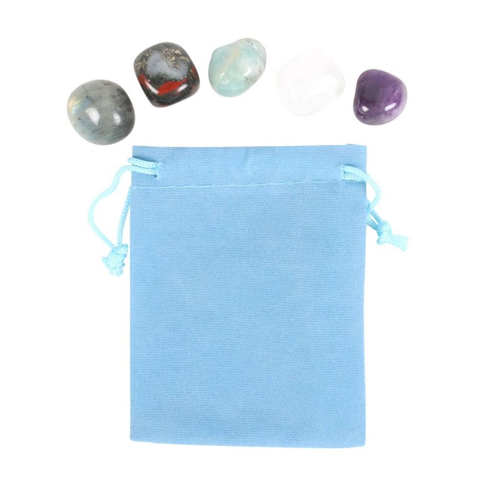 Pisces Crystal Tumblestone Set - Beautygiftsonline 