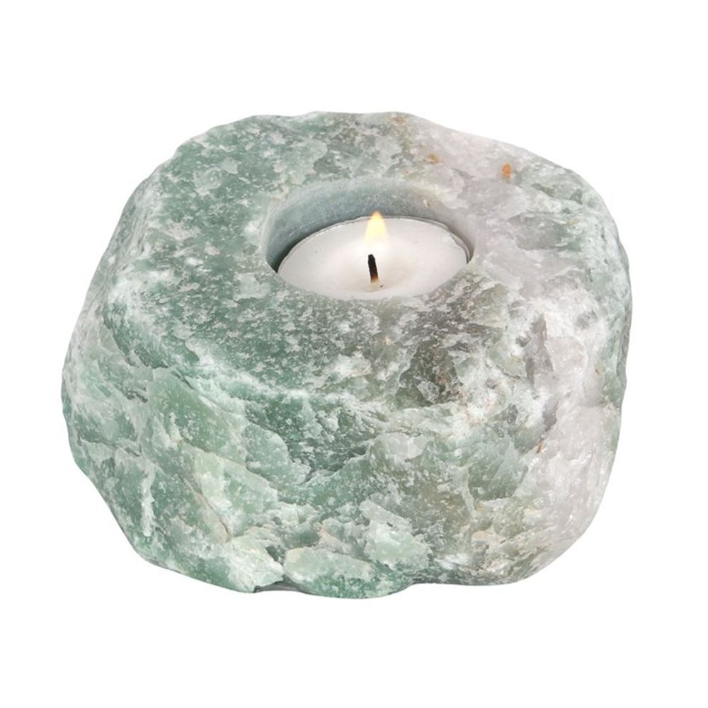 Aventurine Crystal Tealight Holder - Beautygiftsonline 