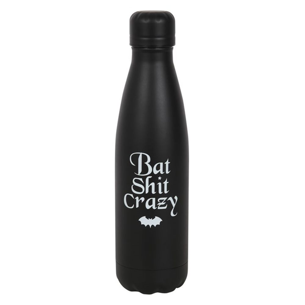 Bat Shit Crazy Metal Water Bottle - Beautygiftsonline 