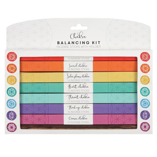 Chakra Incense Balancing Kit - Beautygiftsonline 