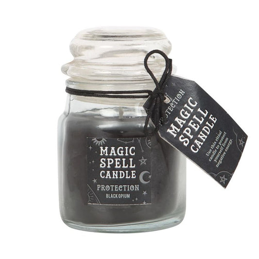 Opium 'Protection' Spell Candle Jar - Beautygiftsonline 