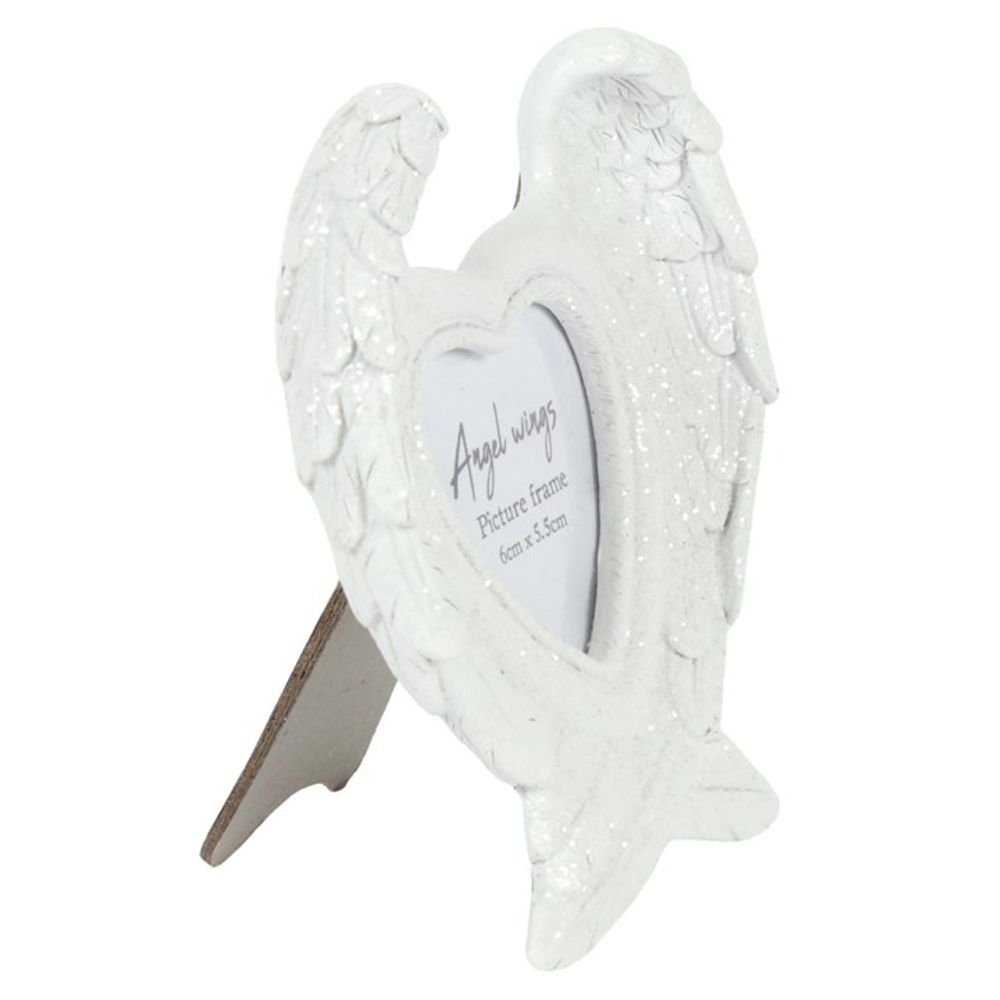 Glitter Angel Wing Photo Frame - Beautygiftsonline 