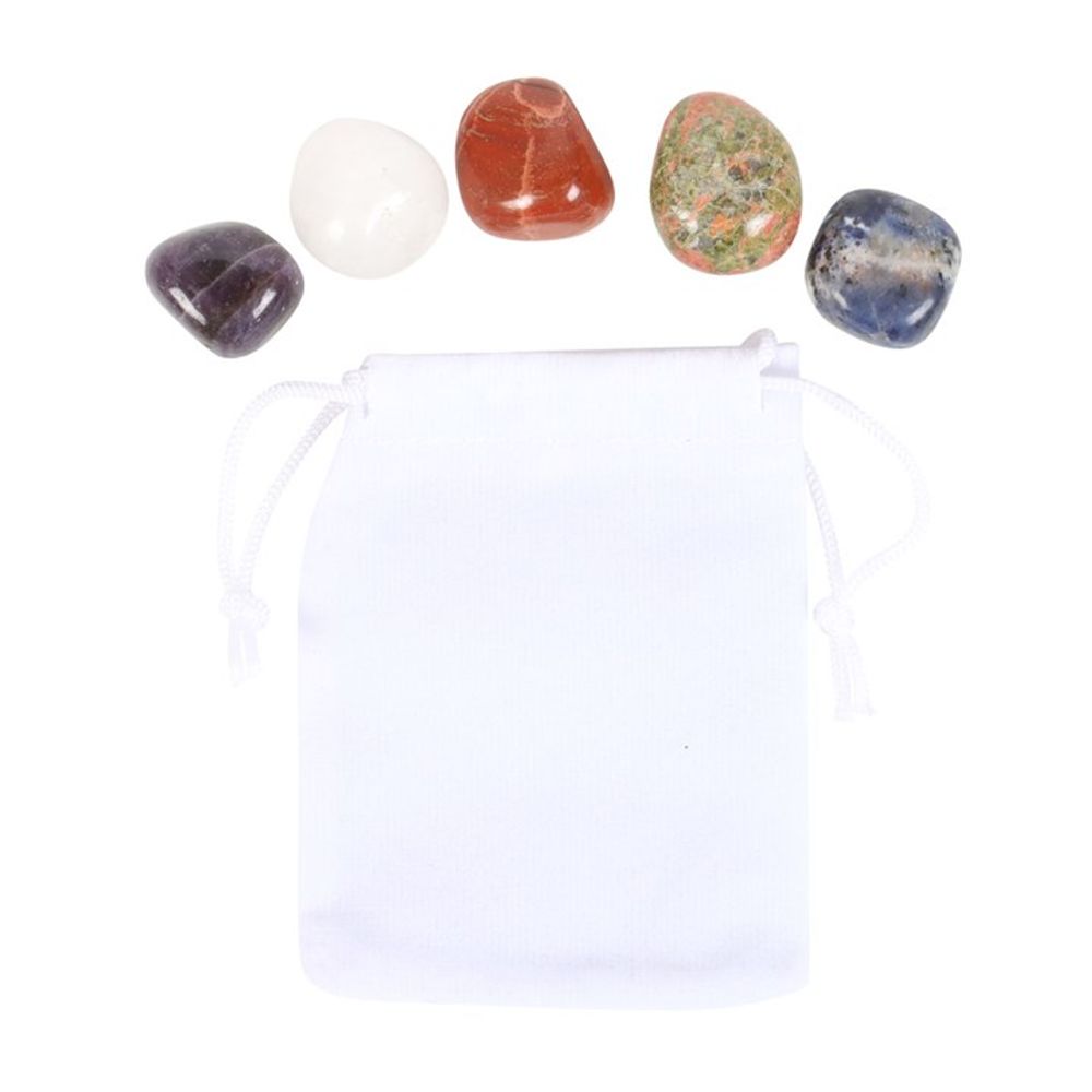 Virgo Crystal Tumblestone Set - Beautygiftsonline 