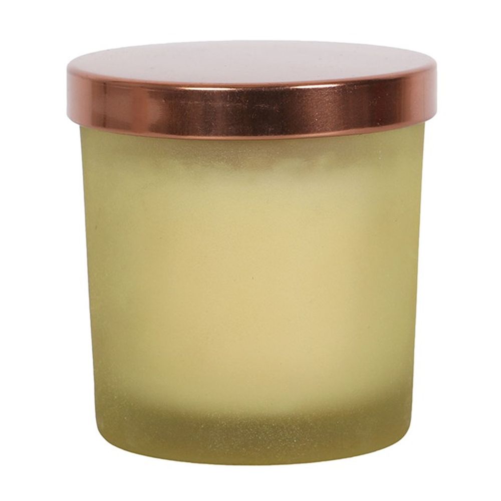 New Moon Wild Orange Manifestation Candle with Clear Quartz - Beautygiftsonline 