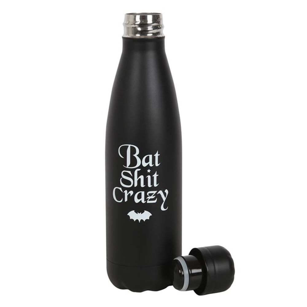 Bat Shit Crazy Metal Water Bottle - Beautygiftsonline 