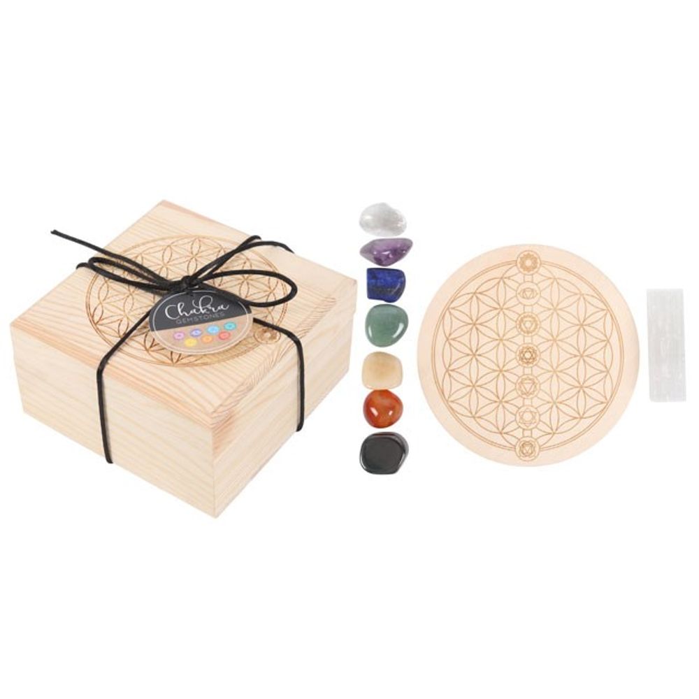 Chakra Crystal Grid Gift Set - Beautygiftsonline 