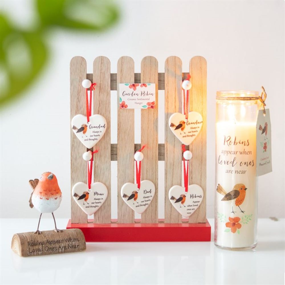 Robins Appear Cranberry Tube Candle - Beautygiftsonline 