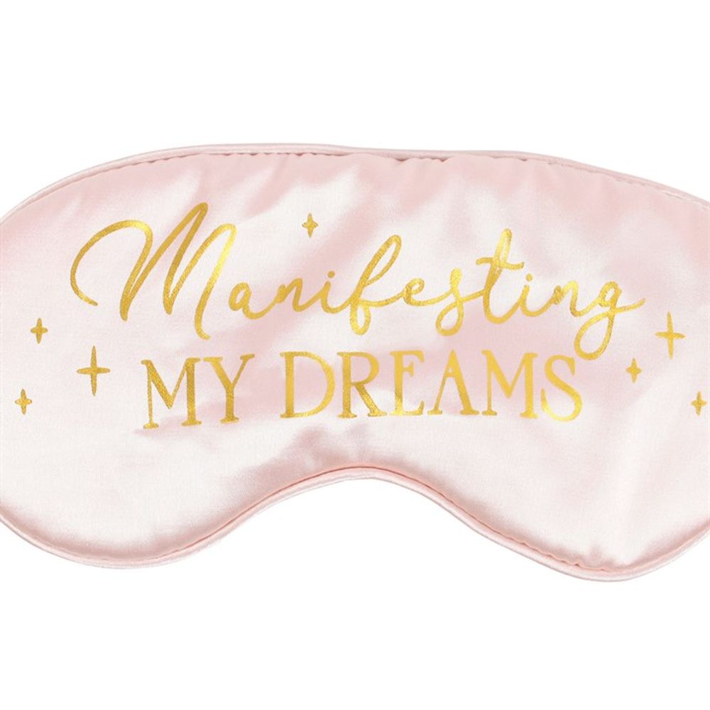 Manifesting My Dreams Satin Sleep Mask - Beautygiftsonline 