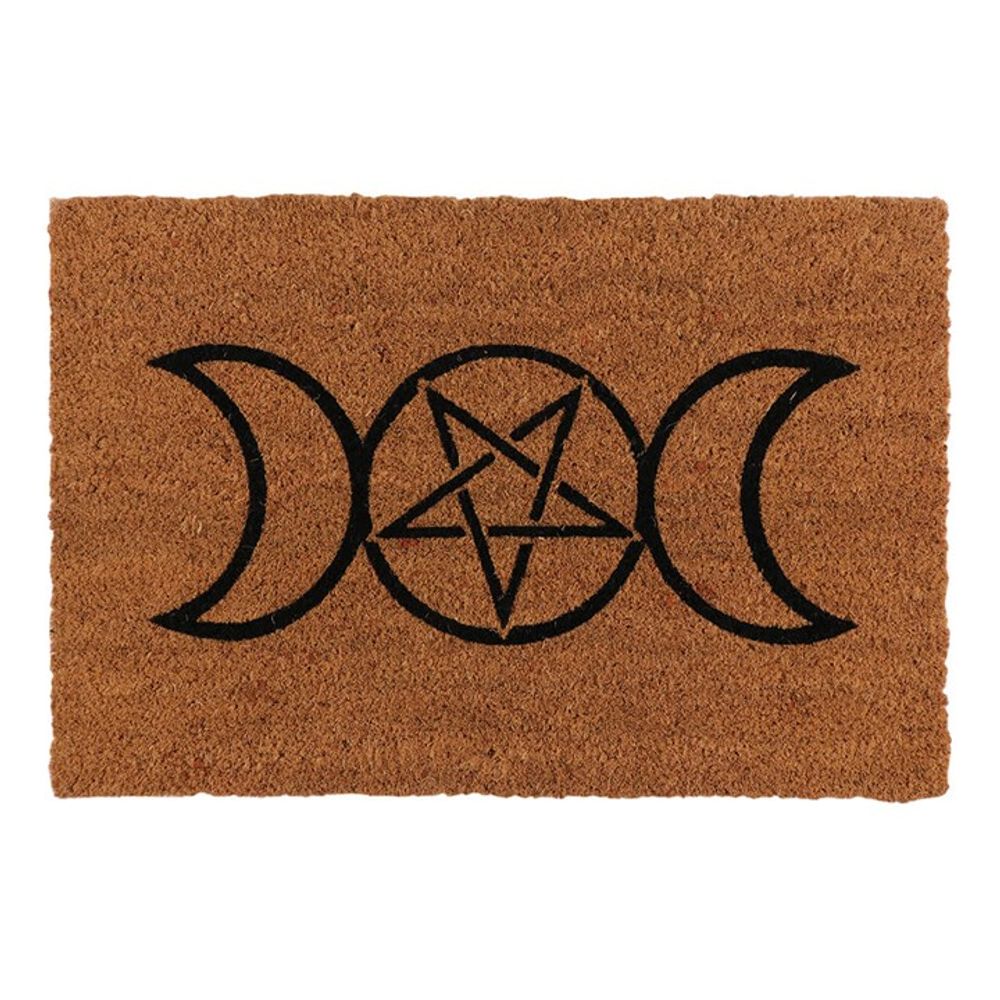 Natural Triple Moon Doormat - Beautygiftsonline 