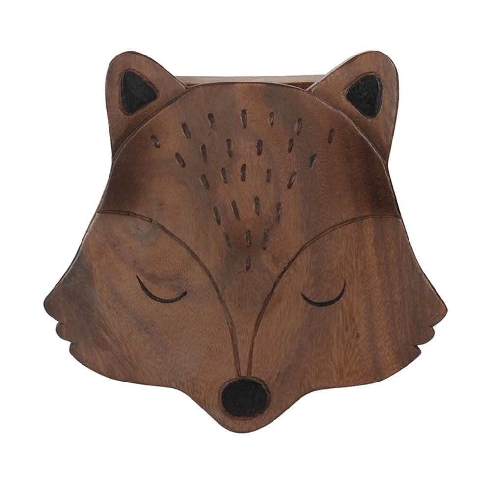 26cm Children's Wooden Fox Stool - Beautygiftsonline 